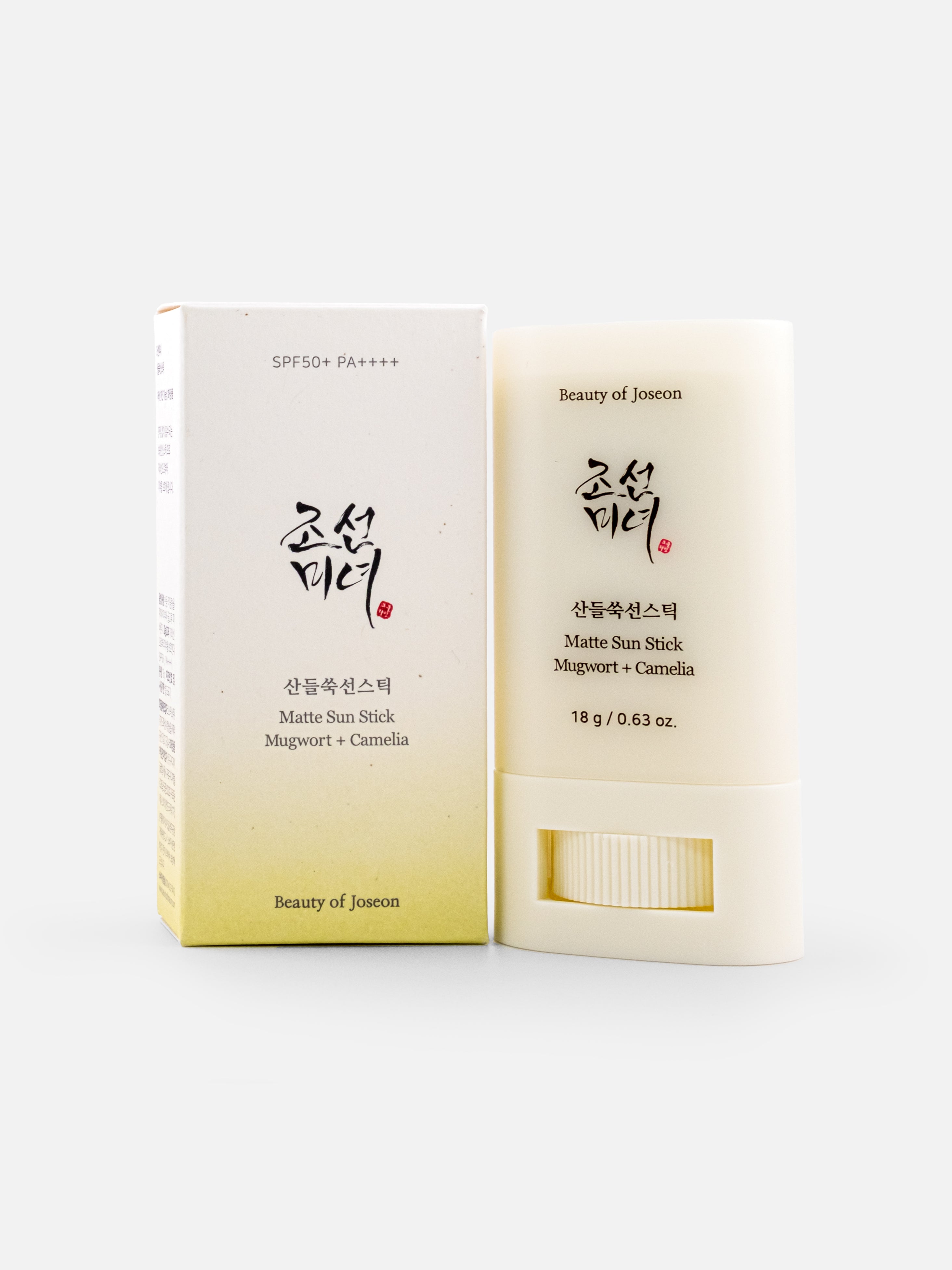 Beauty of Joseon Matte Sun Stick Mugwort + Camelia 18g with box