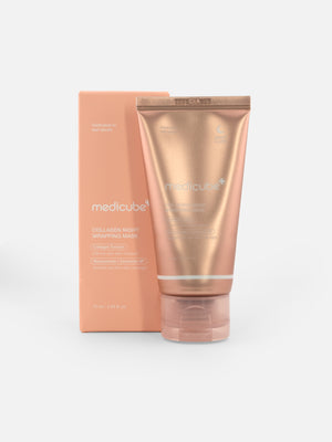 medicube Collagen Night Wrapping Mask 75ml with box on white background