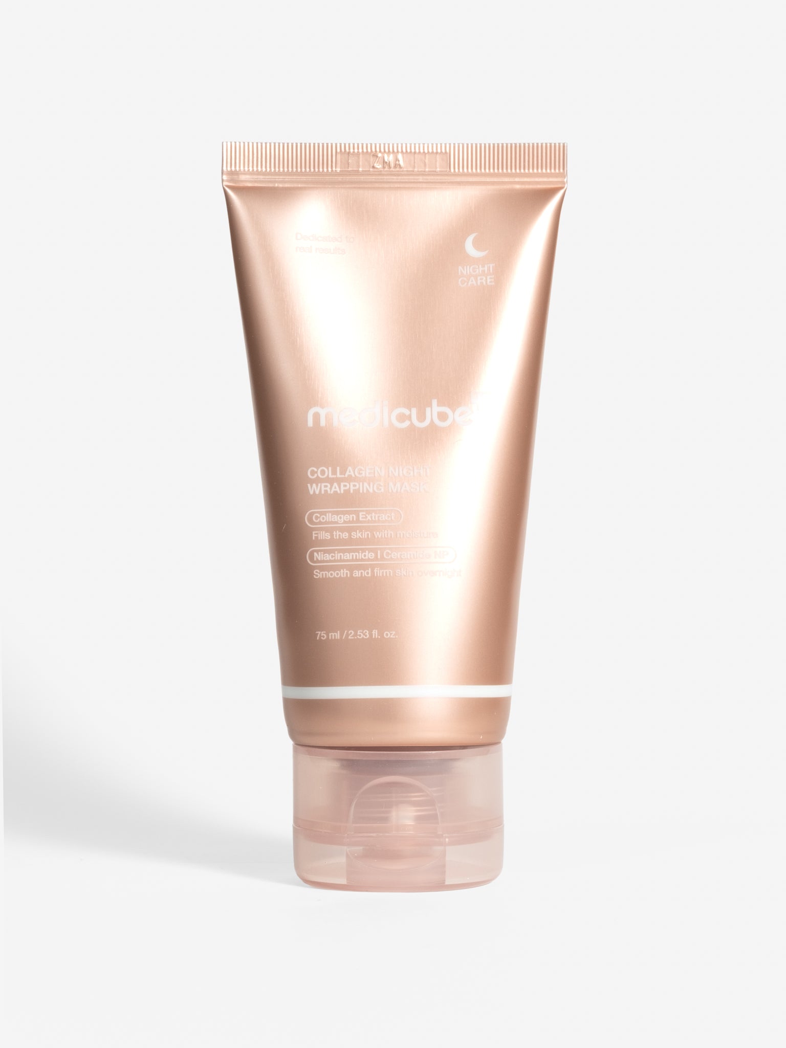 medicube Collagen Night Wrapping Mask 75ml on white background