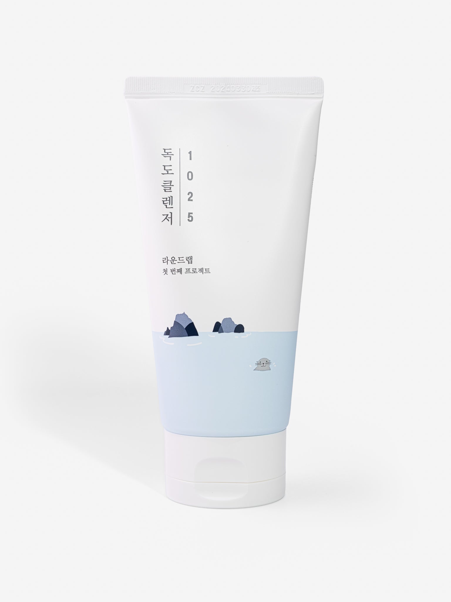 Roundlab Dokdo cleanser on plain white background
