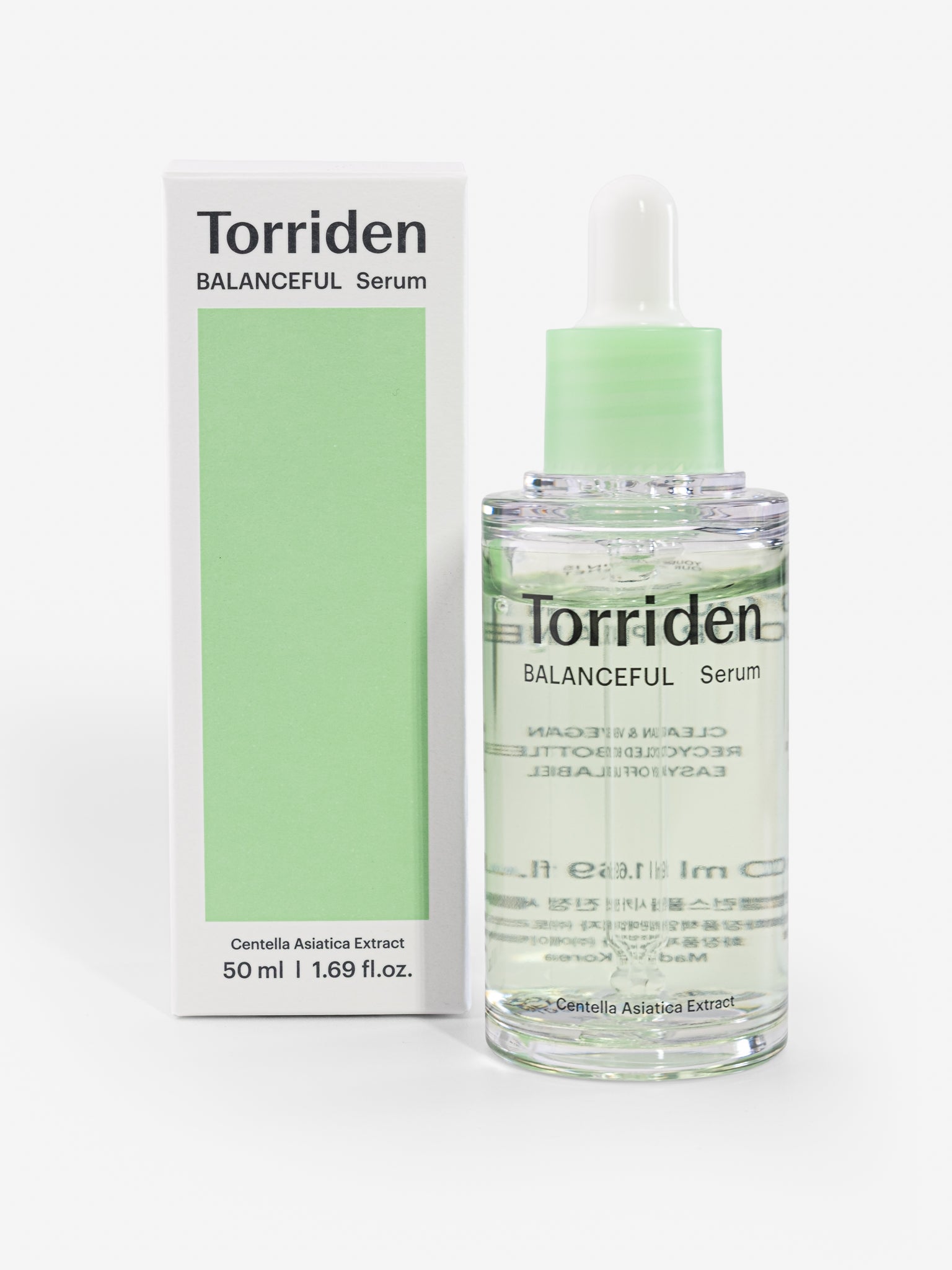 Torriden Balanceful Serum bottle and packaging on a white background