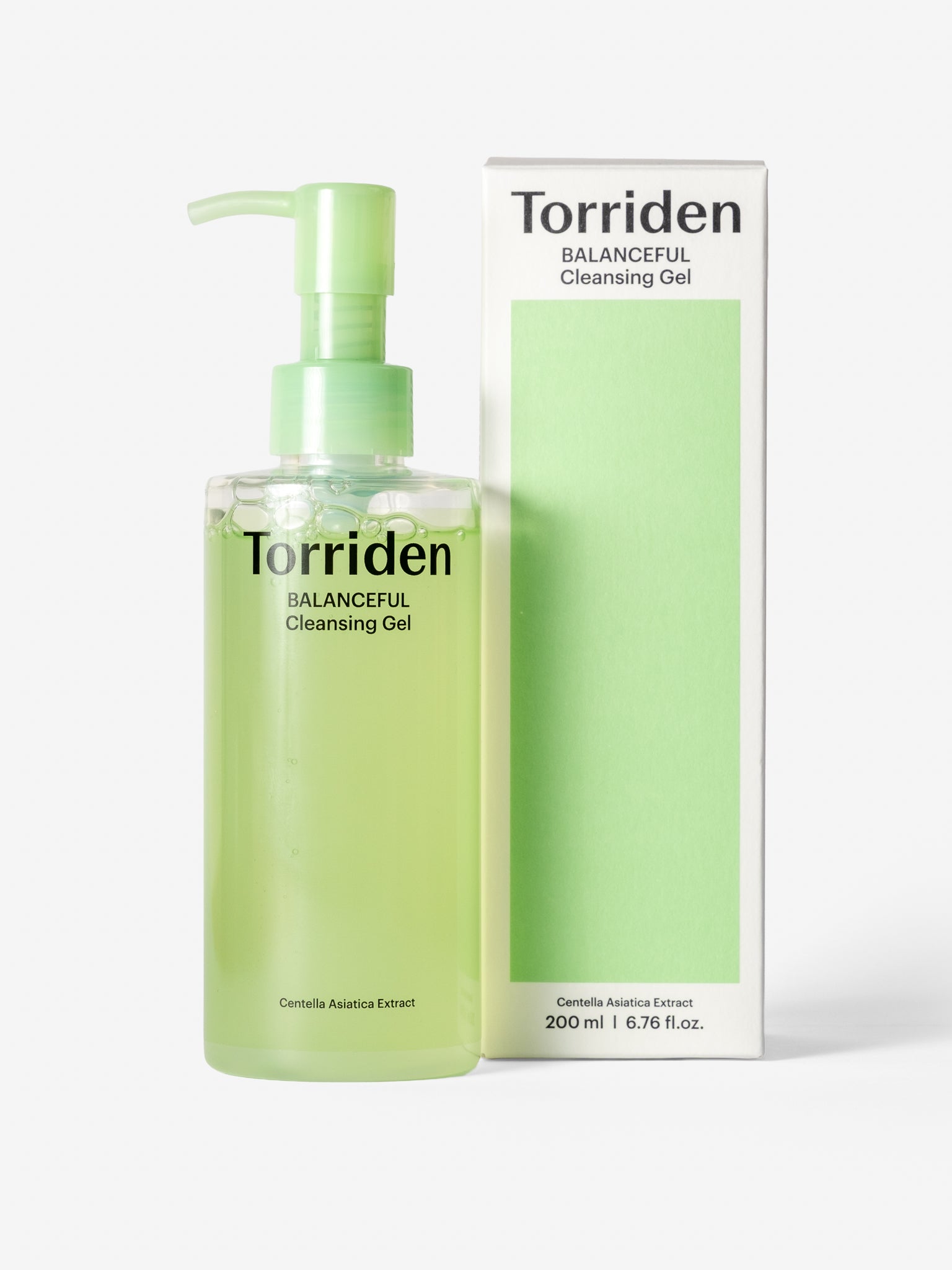 Torriden Balanceful Cleansing Gel bottle and packaging on a white background