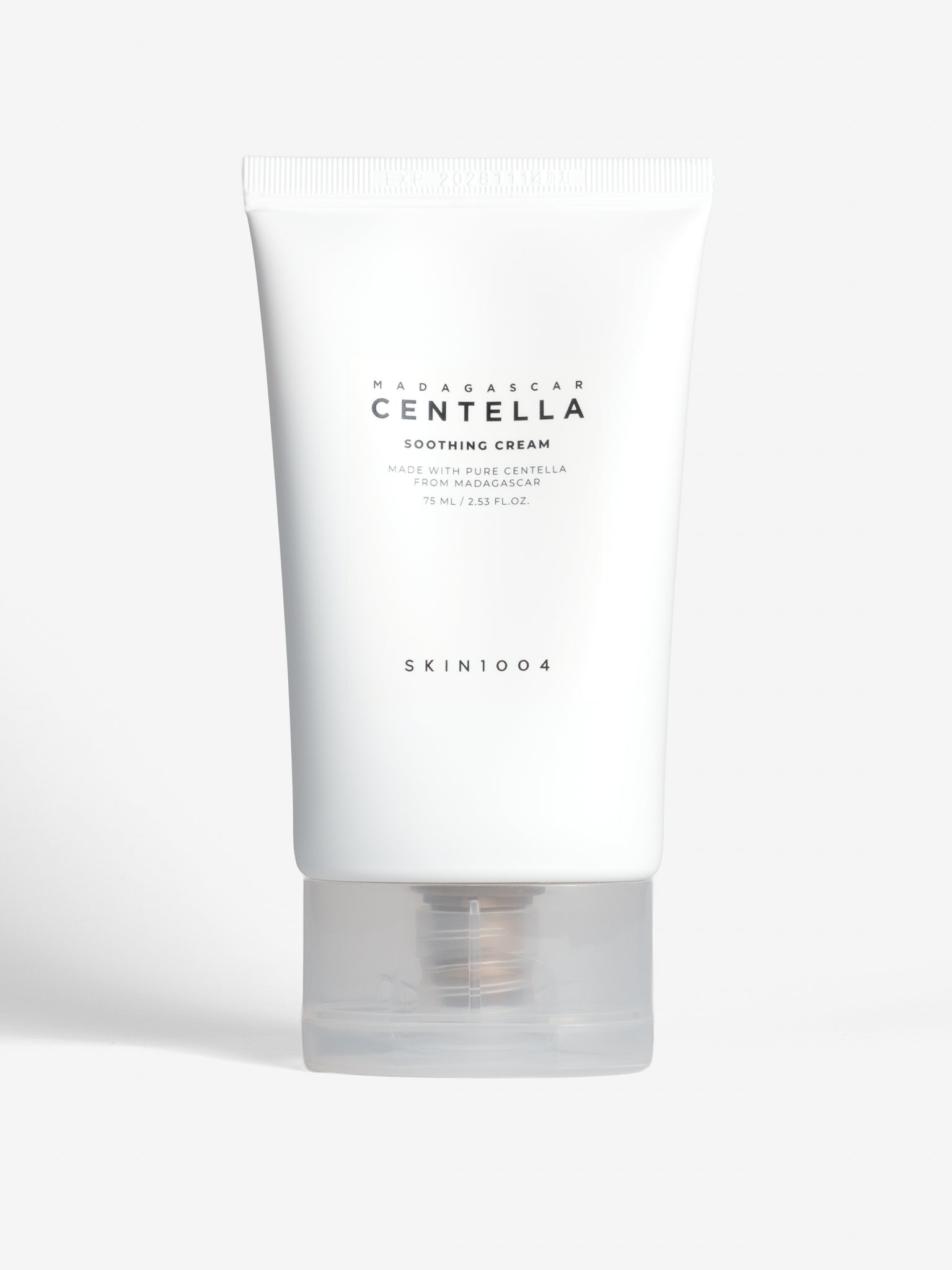 SKIN1004 Madagascar Centella Soothing Cream 75ml tube on a white background