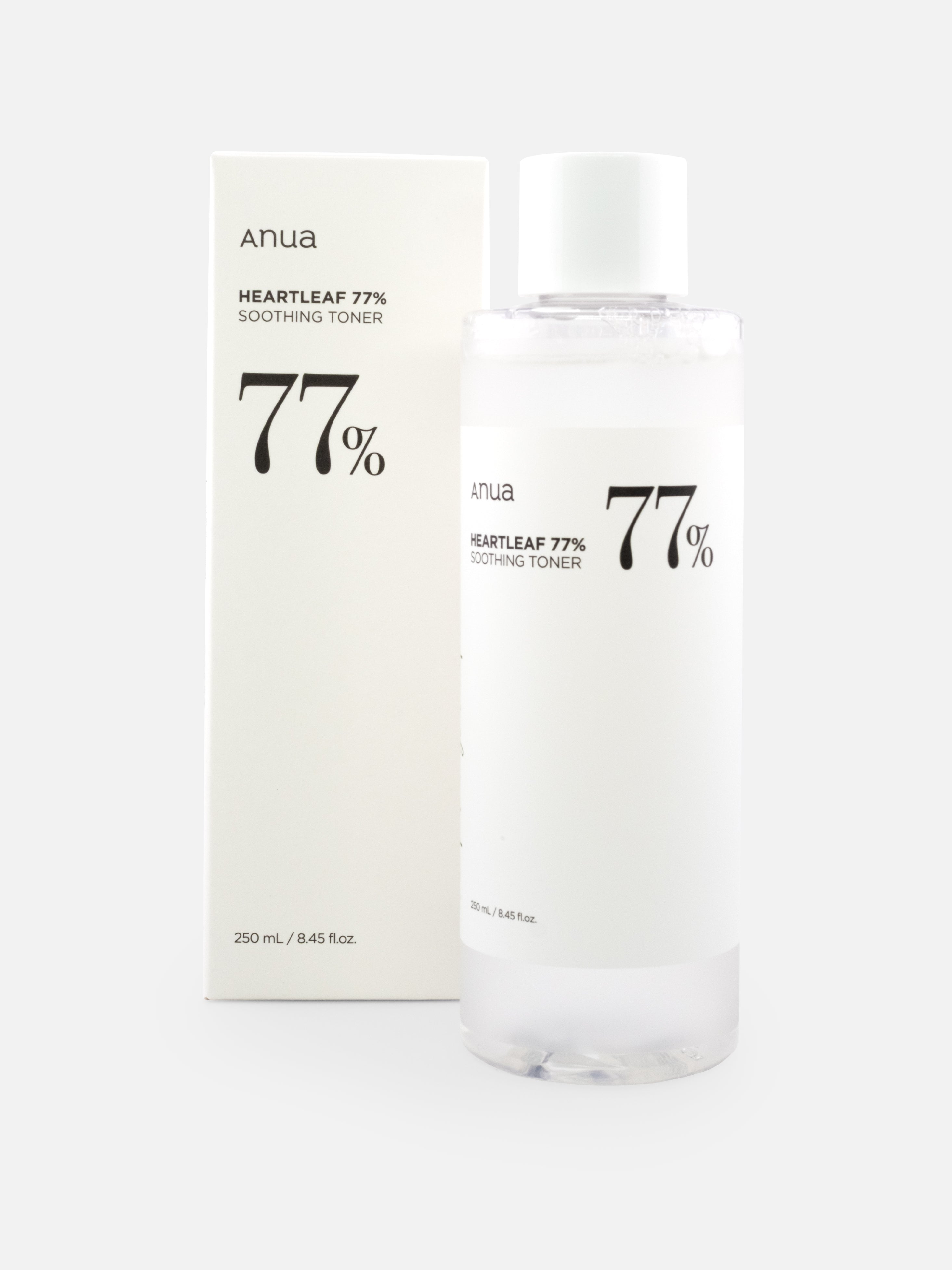Anua Heartleaf 77% Soothing Toner 250ml with box