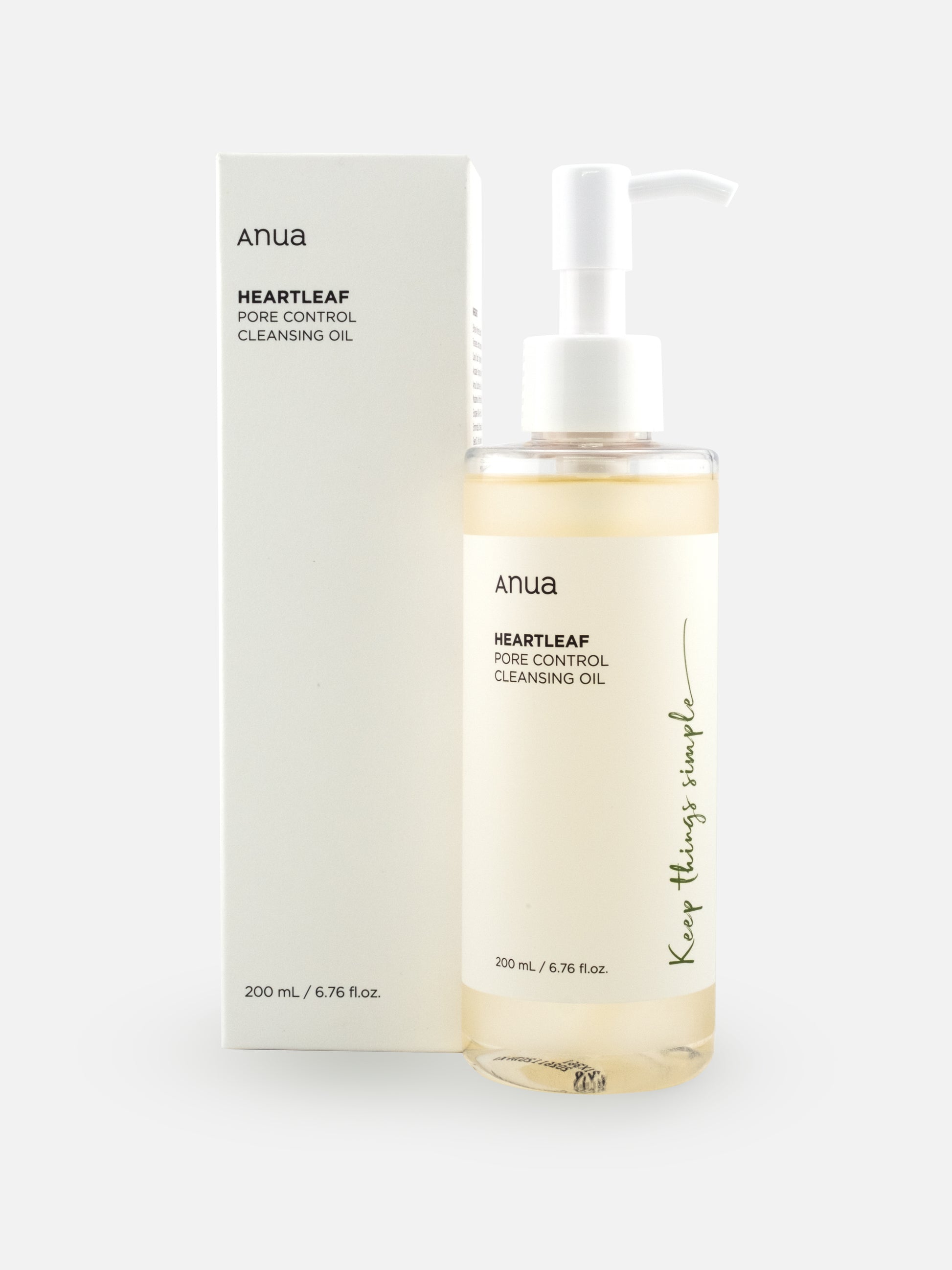 Anua Heartleaf Pore Control Cleansing Oil 200ml with box