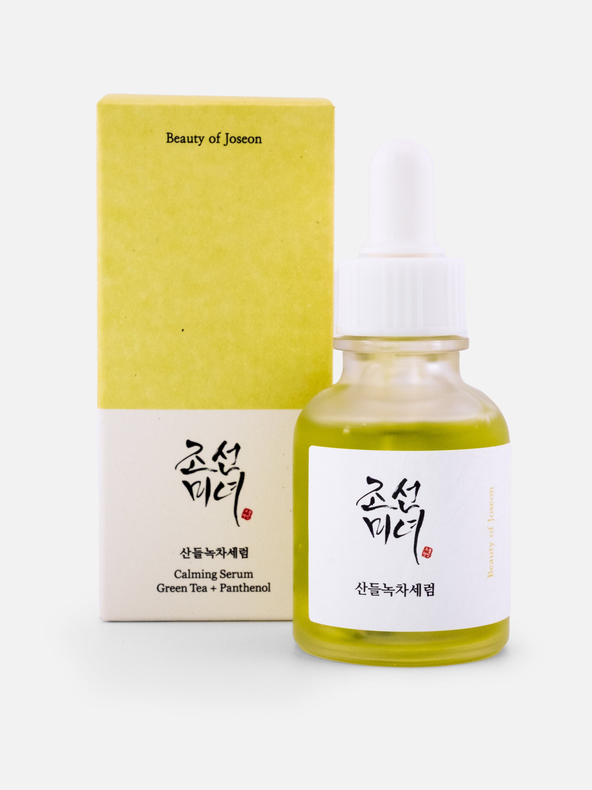 Calming Serum: Green tea + Panthenol