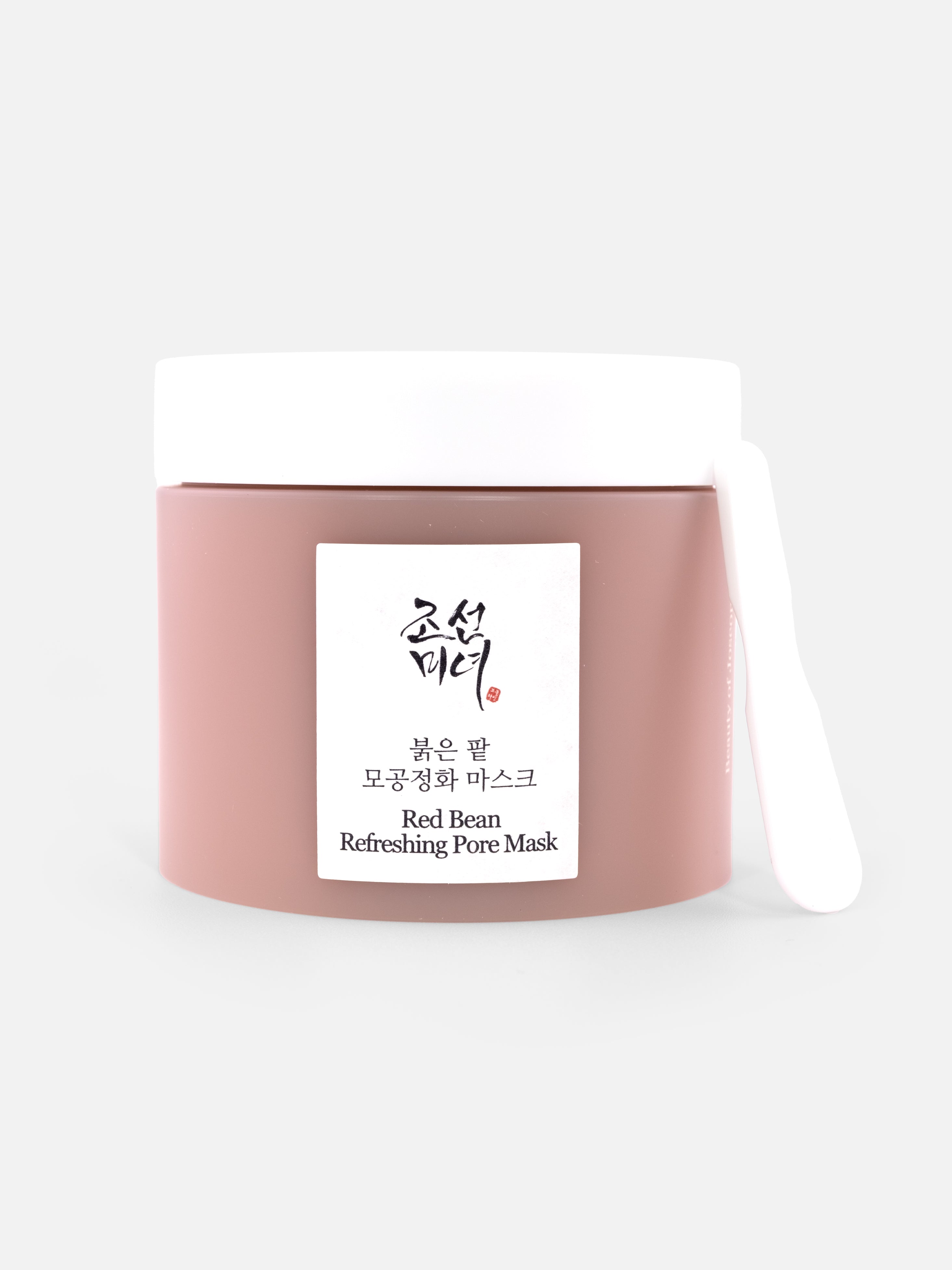 Beauty of Joseon	Red Bean Refreshing Pore Mask 140ml with applicator on white background