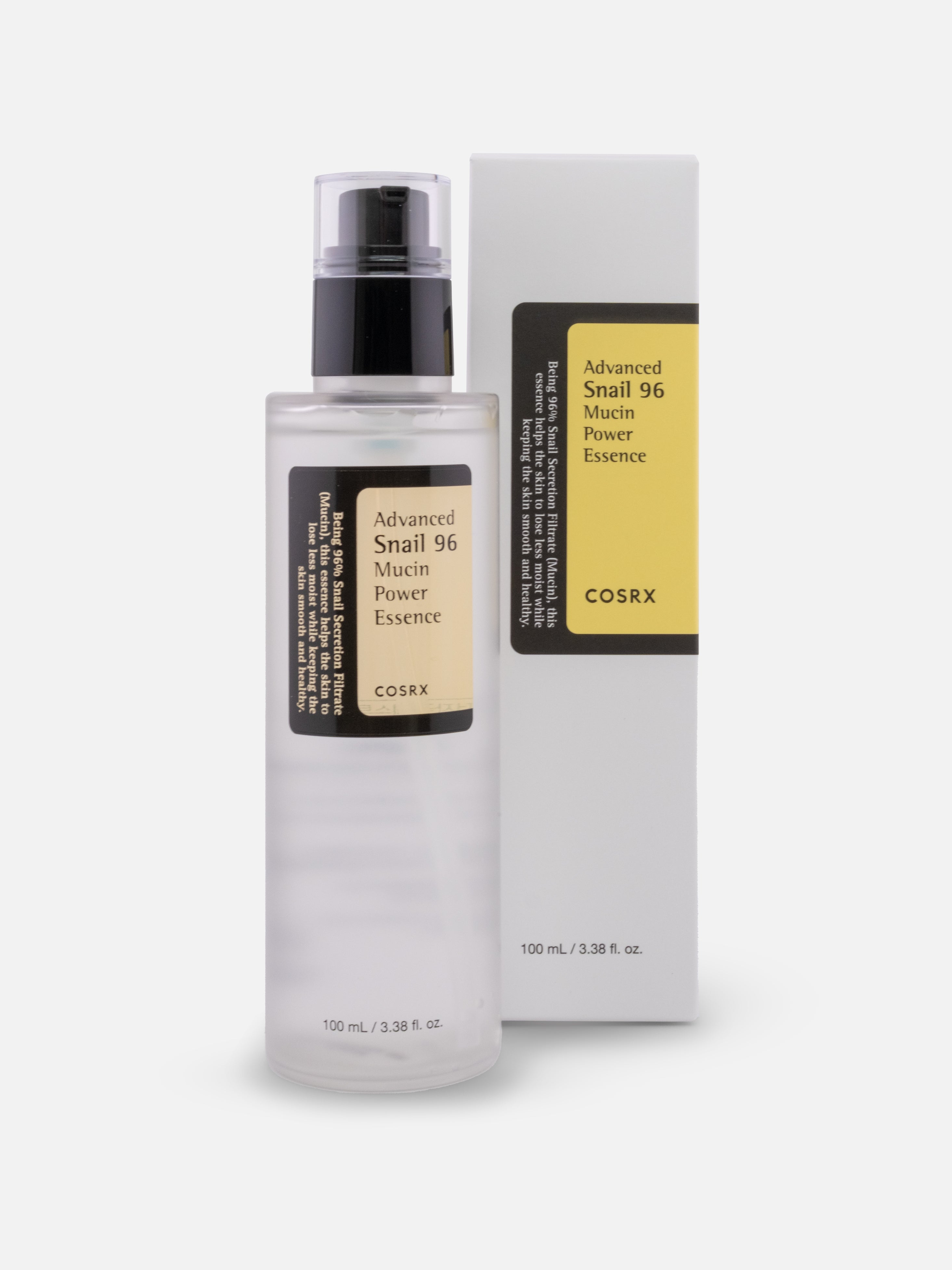 COSRX Advanced Snail 96 Mucin Power Essence and box