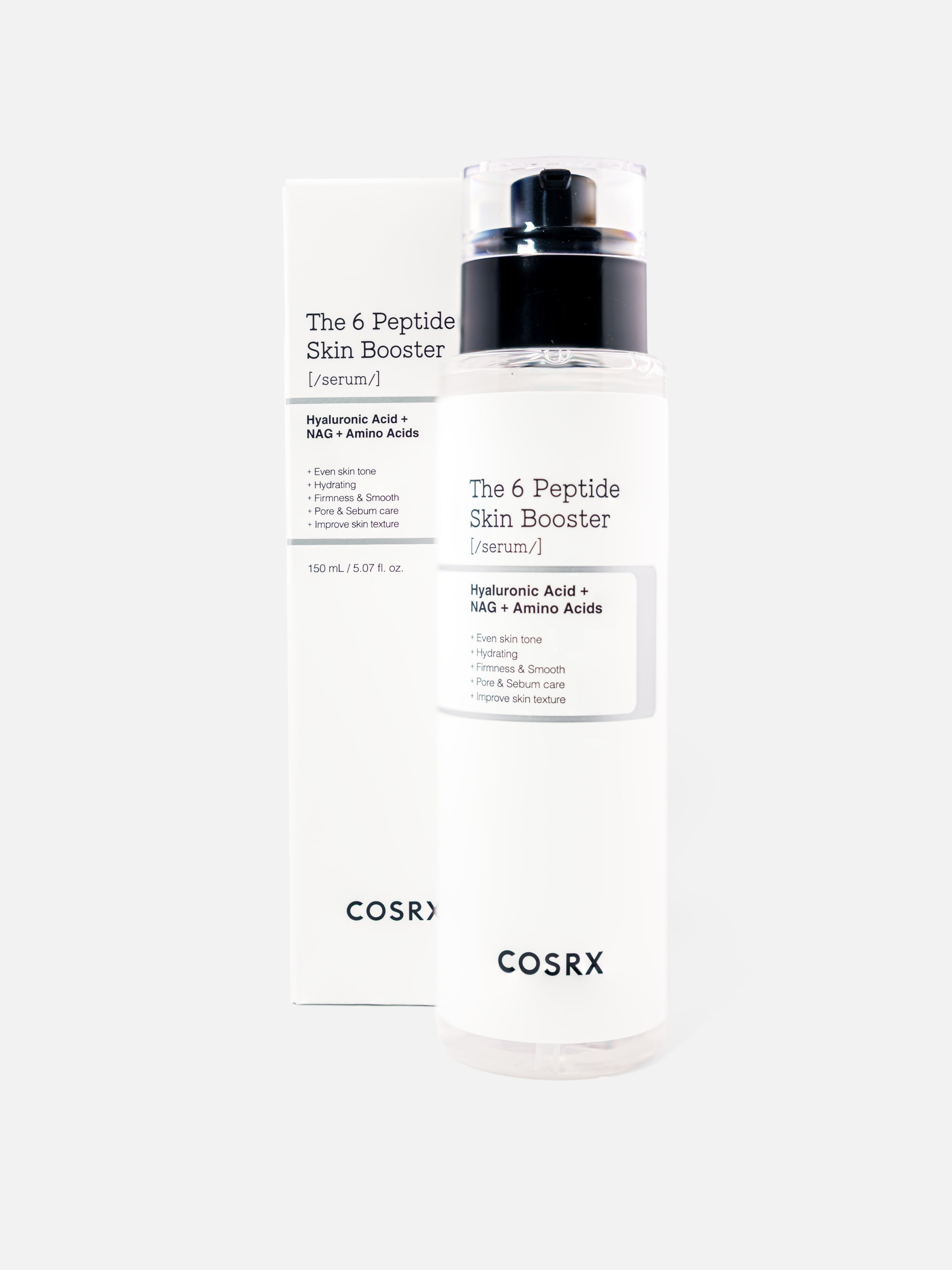 COSRX The 6 Peptide Skin Booster Serum 150ml with box