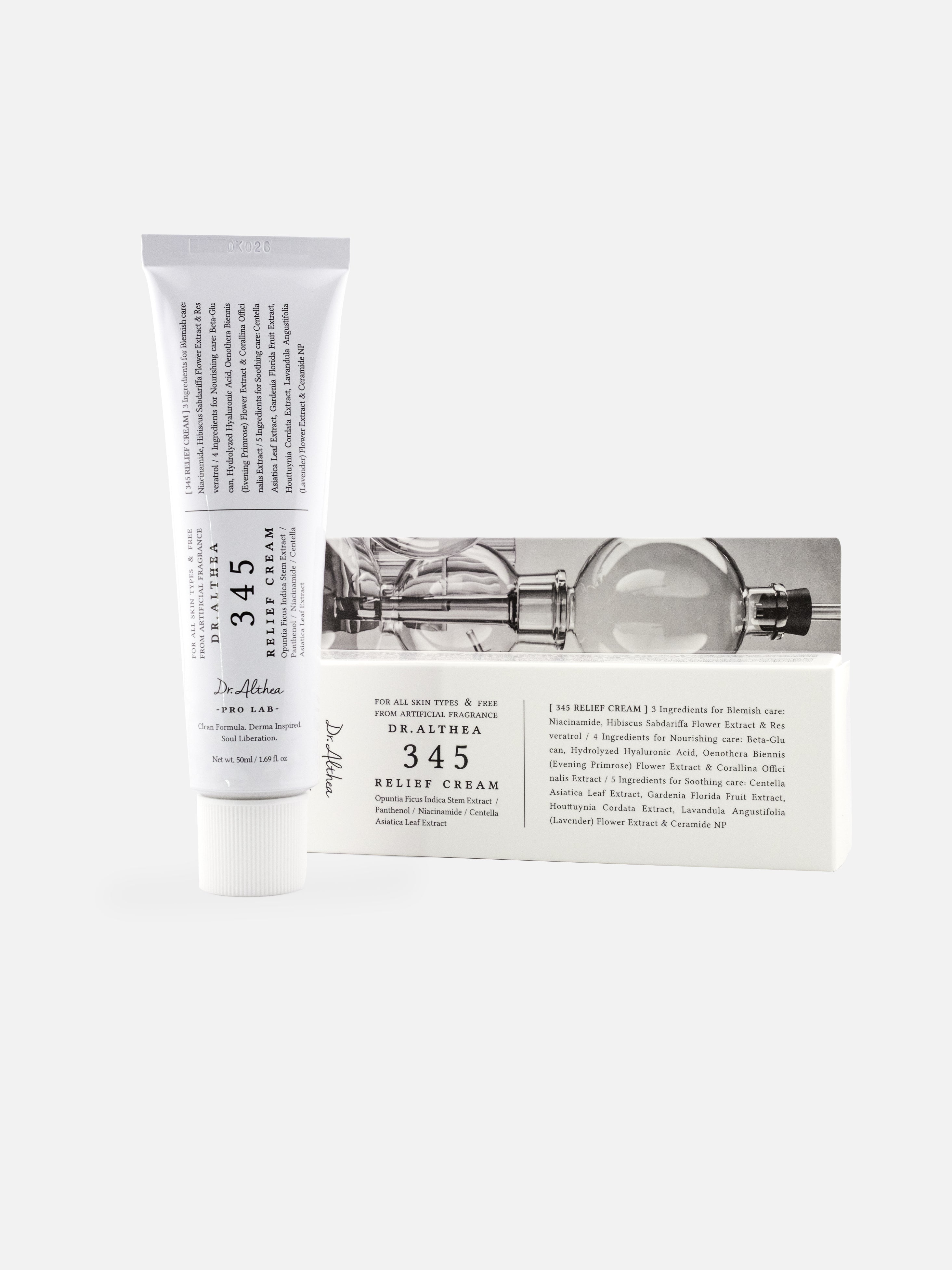 Dr. Althea 345 Relief Cream 50ml with box