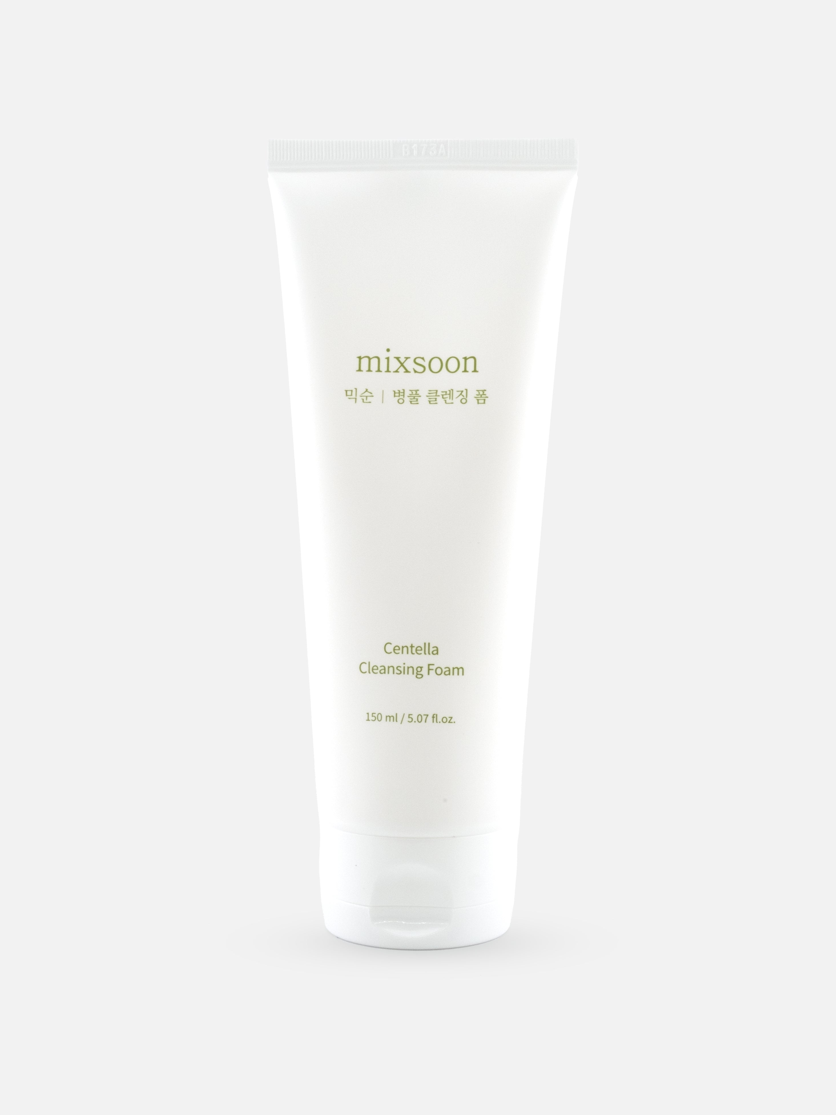 mixsoon	Centella Cleansing Foam 50ml on white background