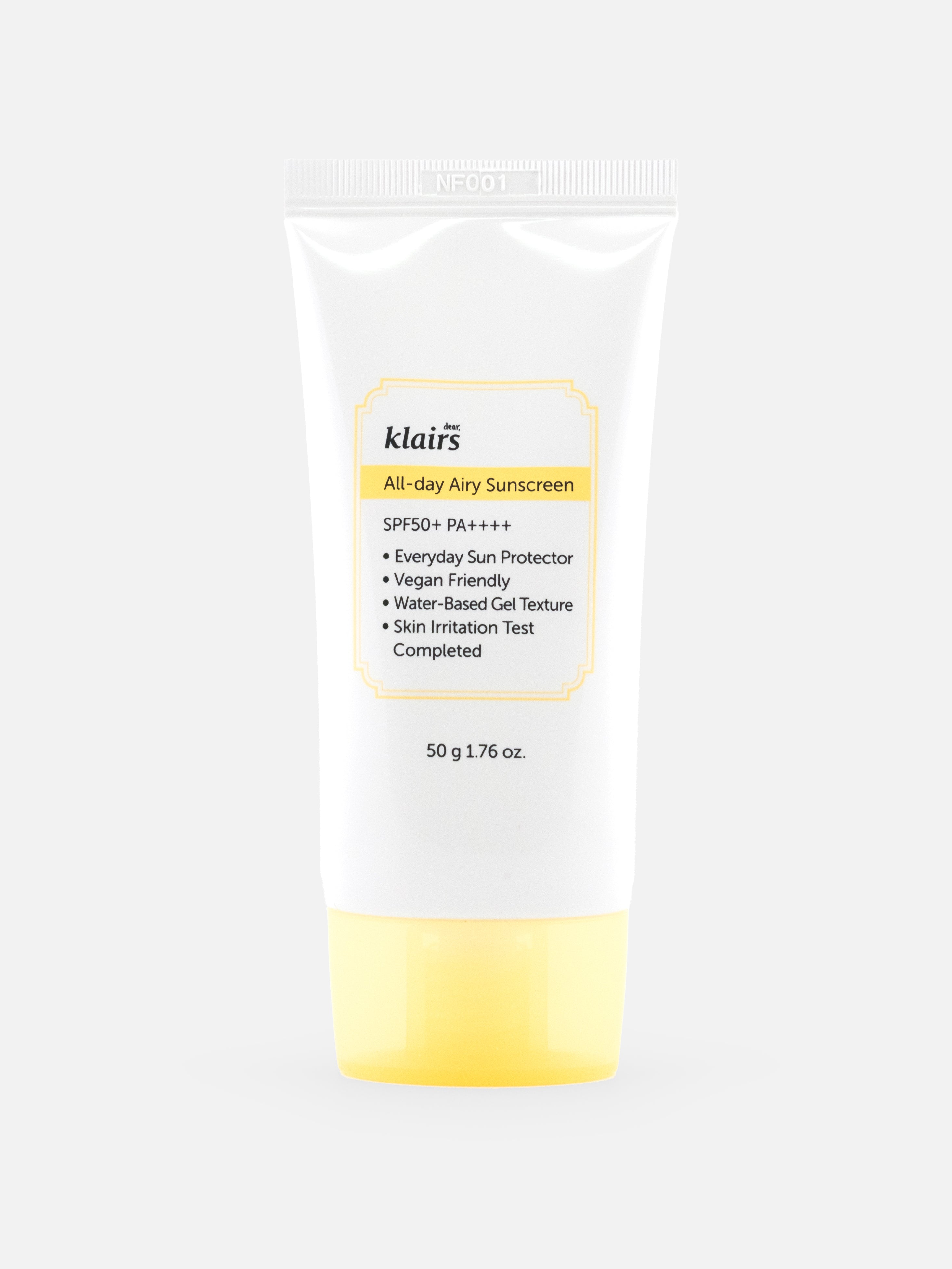 dear, klairs All-Day Airy Sunscreen 50g