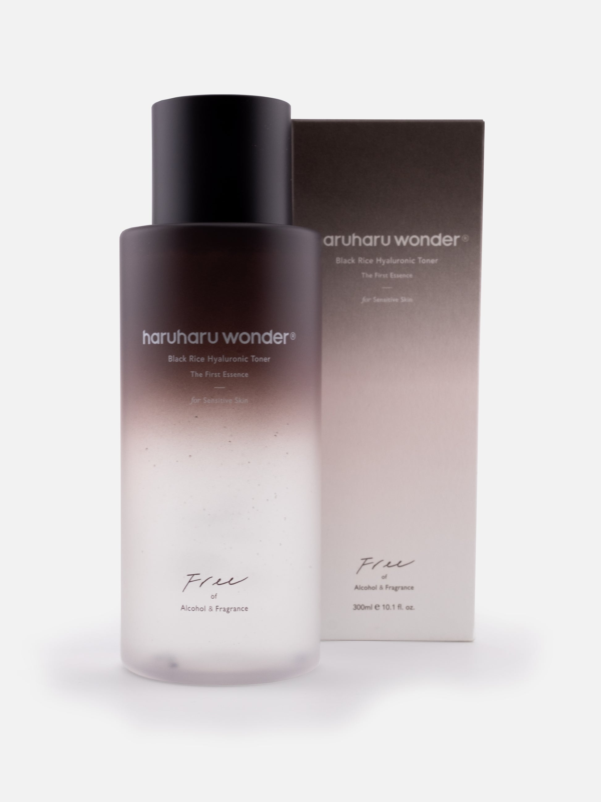 haruharu wonder Black Rice Hyaluronic Toner Free of Alcohol & Fragrance  300ml with box