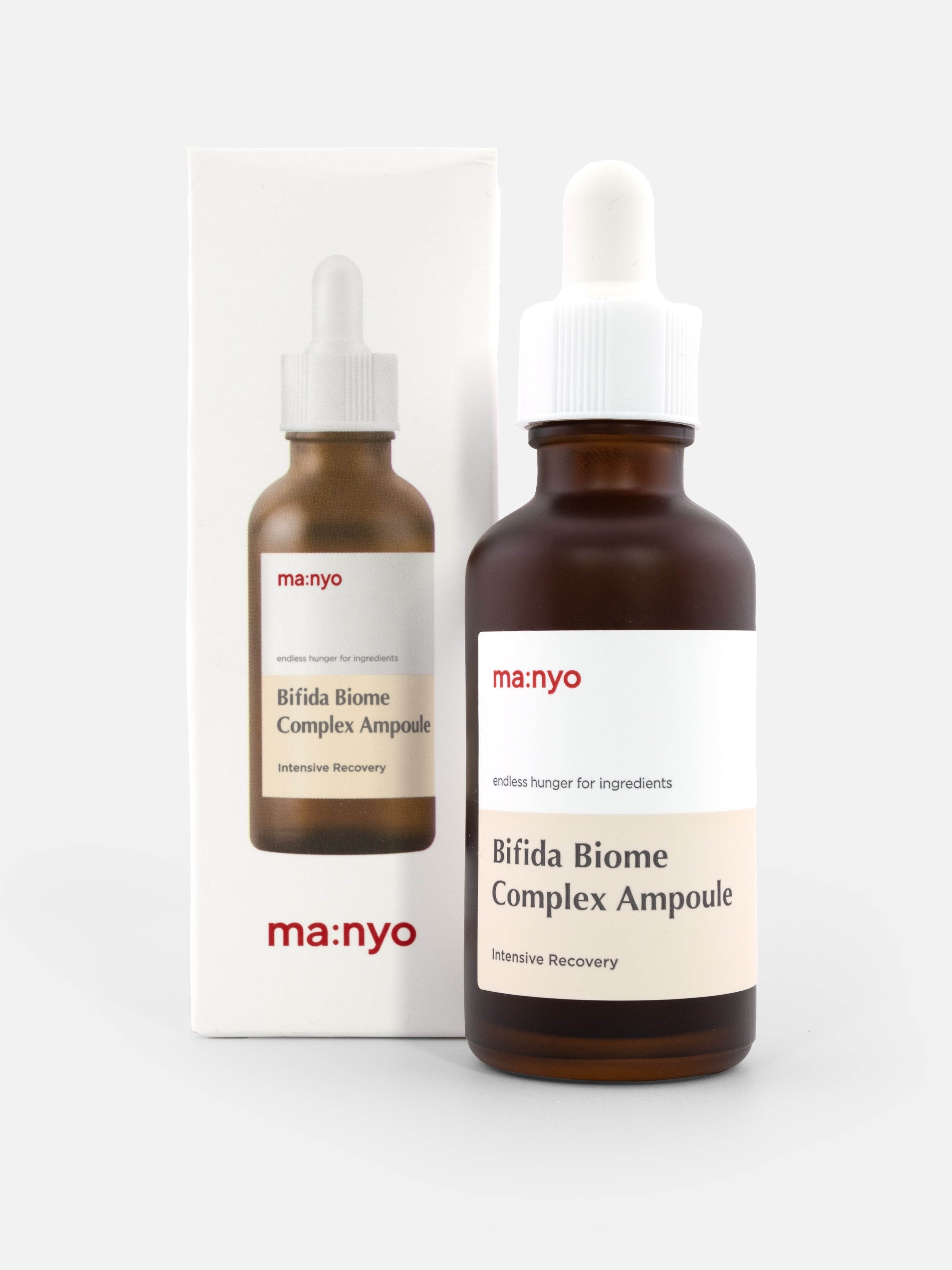 ma:nyo Bifida Biome Complex Ampoule 50ml with box on white background