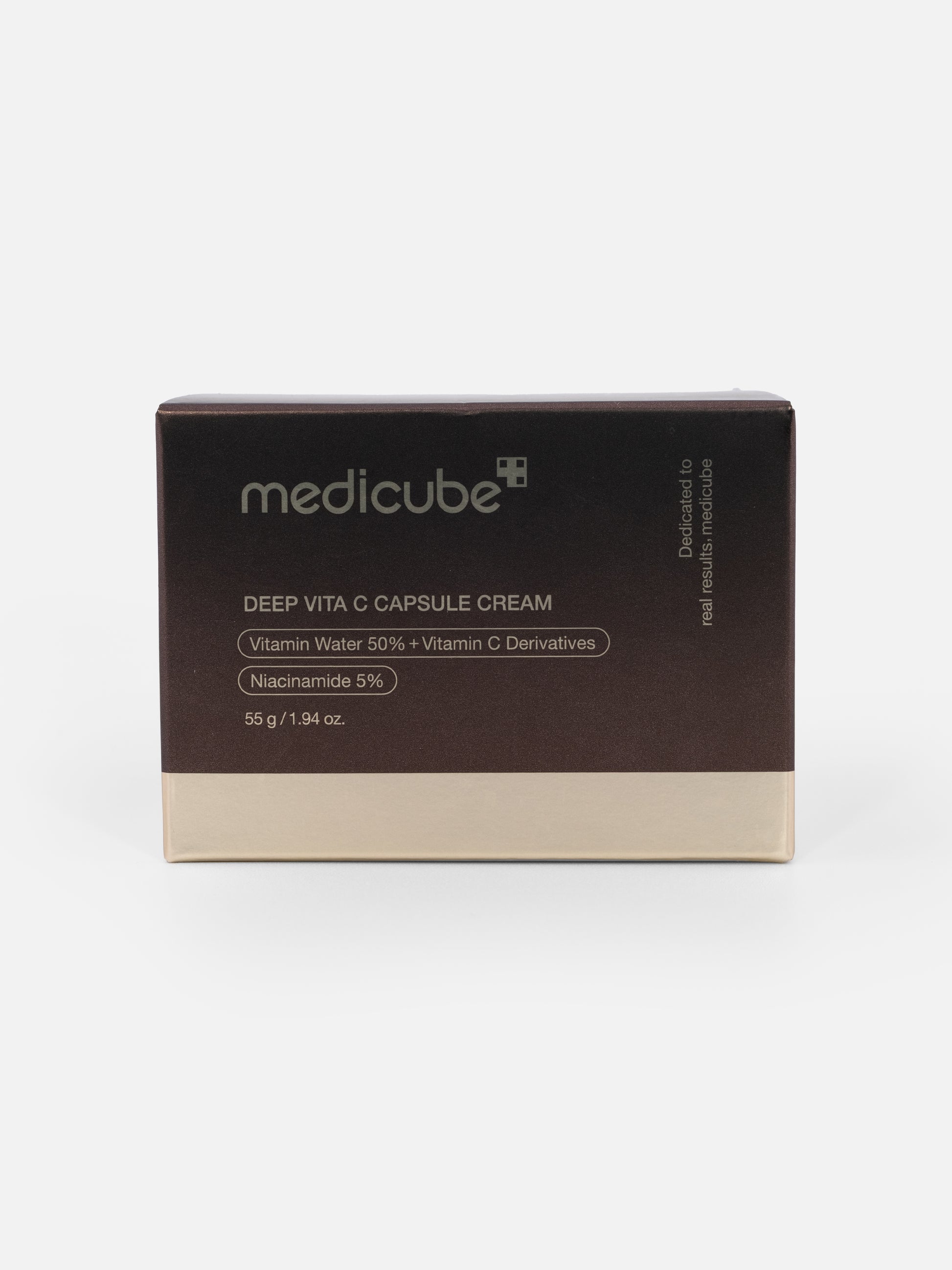 Medicube Deep Vita C Capsule Cream box on a white background